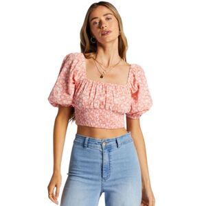 Billabong Only You Shirt in Flamingo